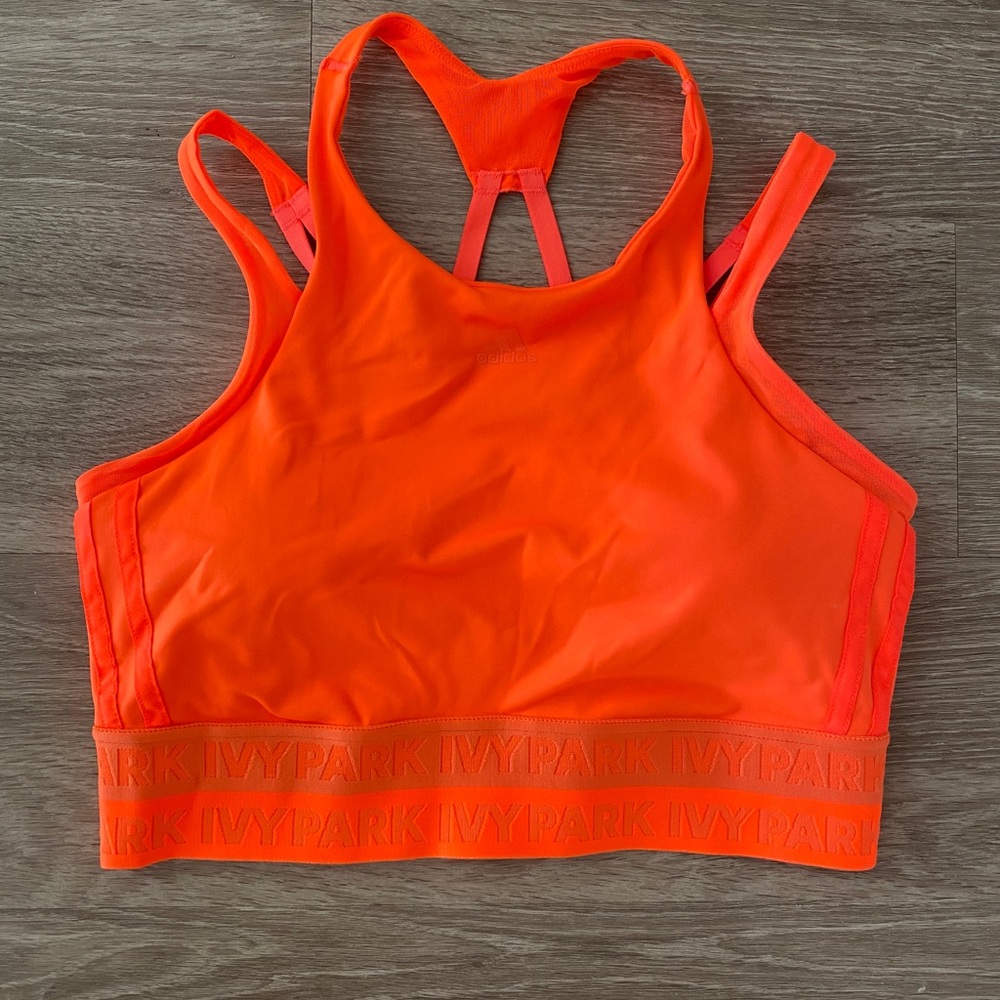 IVY PARK X ADIDAS Orange Sports Bra - Medium